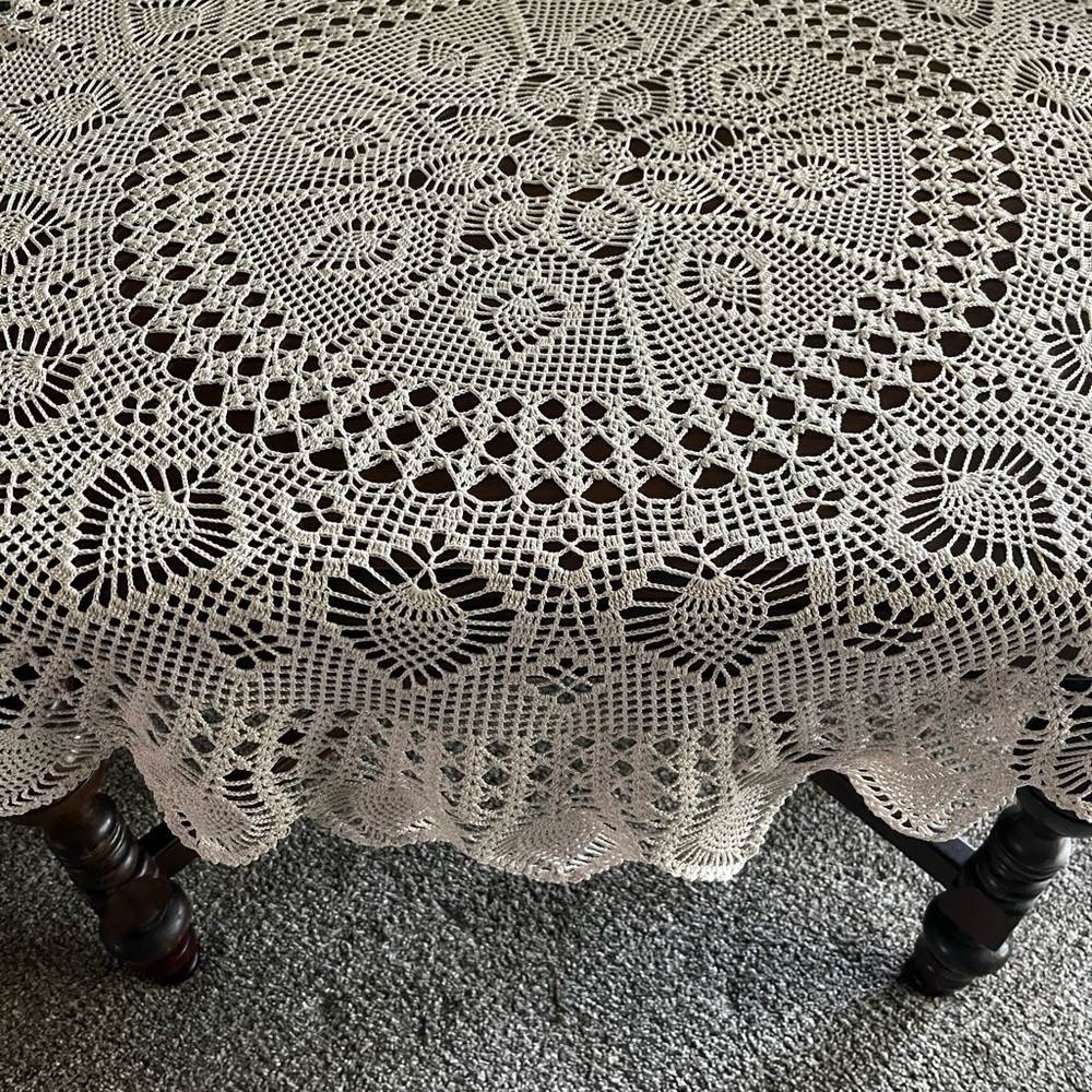 💞🥰Round tablecloth 💞🌺 - Picture 3 of 3